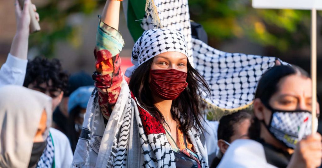 Bella Hadid speak favour Palestine Instagram